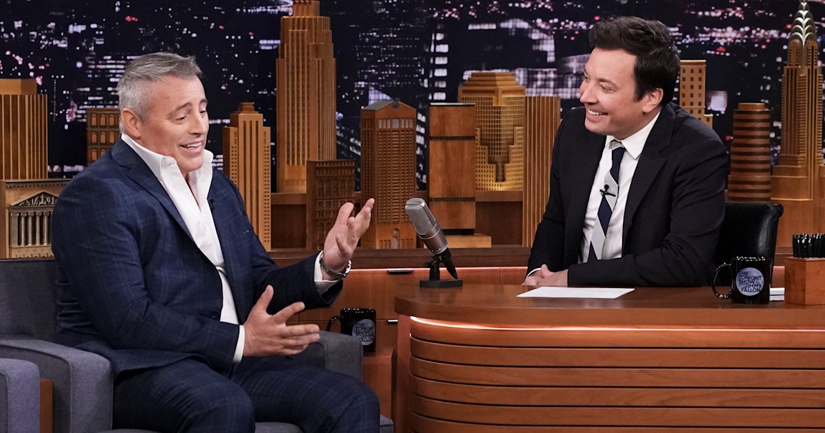 Matt LeBlanc reveals the props he stole from the 'Friends' set