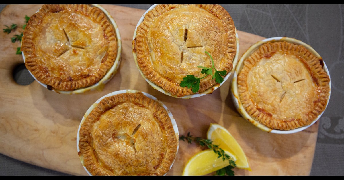 Carson S Sister S Chicken Pot Pie Recipe Chicken pot pies are such a great recipe for a busy midweek meal as you can prepare in advance and then how to serve individual chicken pot pies. carson s sister s chicken pot pie recipe