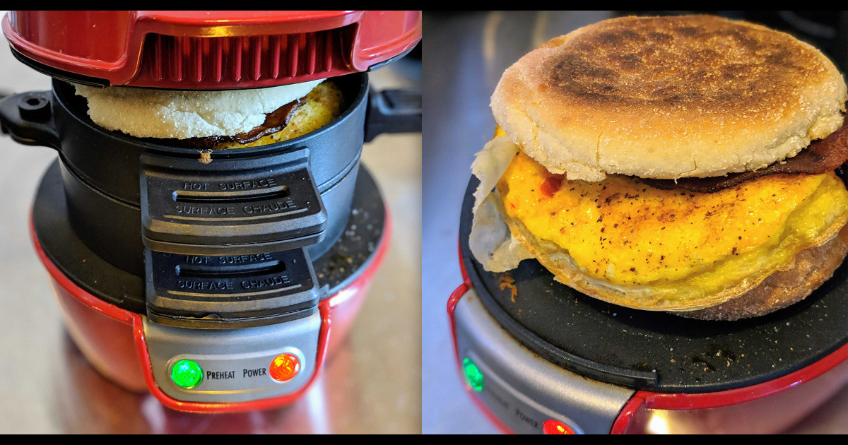This 25 Breakfast Sandwich Maker Has Made My Mornings A Breeze