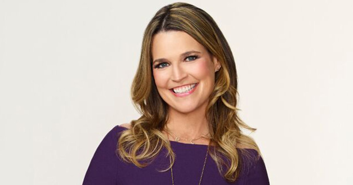 Savannah Guthrie Co Anchor Of Today 0274