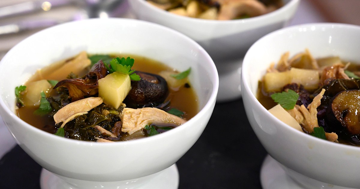 chinese chicken mushroom soup