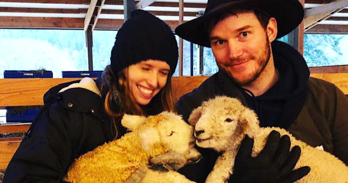 Chris Pratt and fiancee Katherine Schwarzenegger are loving the farm life
