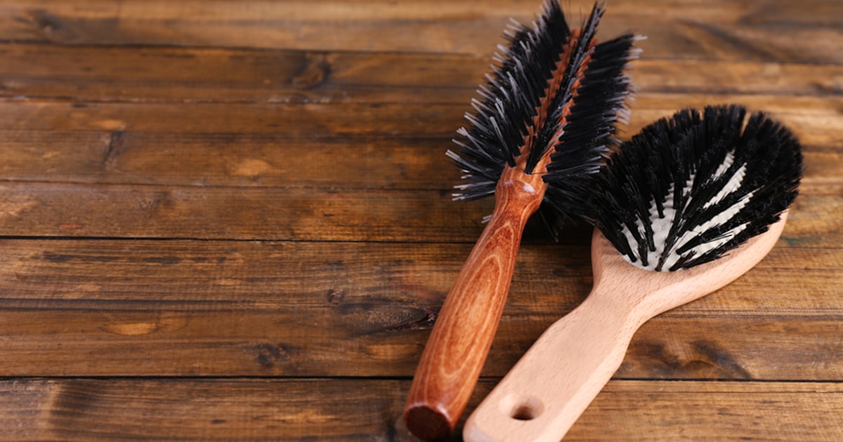 how to clean denman brush