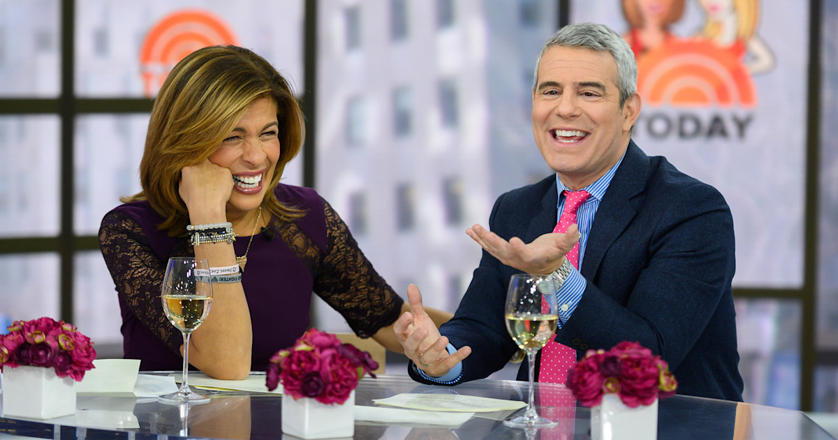 Andy Cohen gives Hoda a peek inside his phone