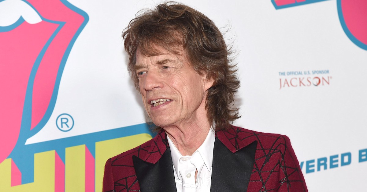 Mick Jagger shares first photo since heart surgery