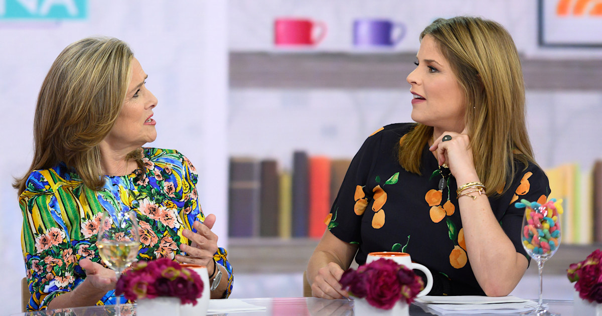 Jenna Bush Hager and Meredith Vieira discuss body image issues