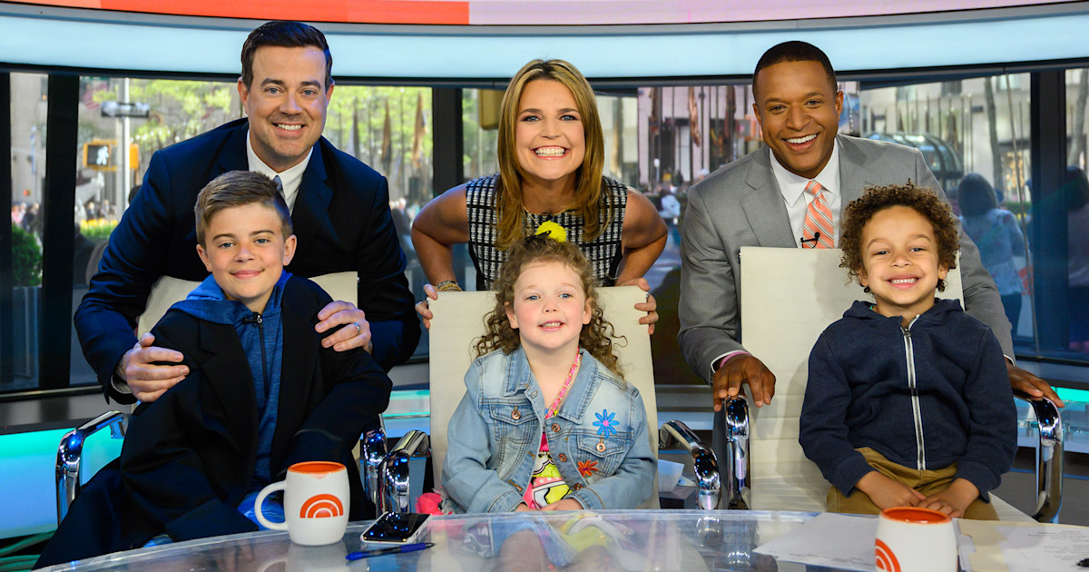 TODAY anchors' kids steal the show on Take Our Daughters and Sons to