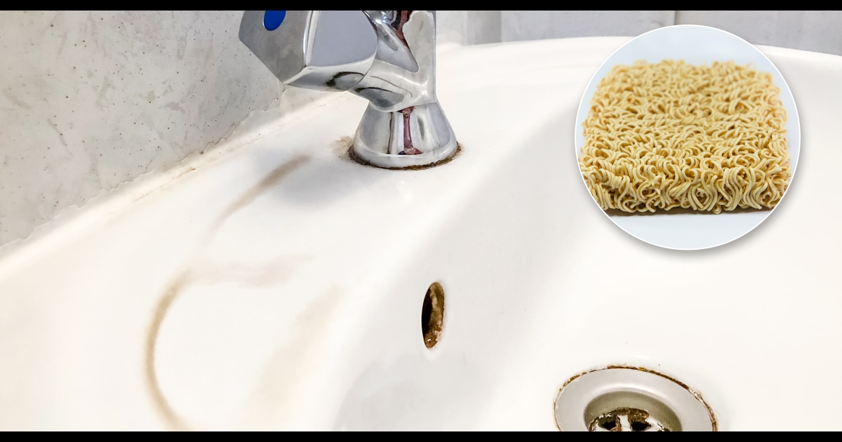 This crazy DIY hack for repairing a broken sink is cracking up the