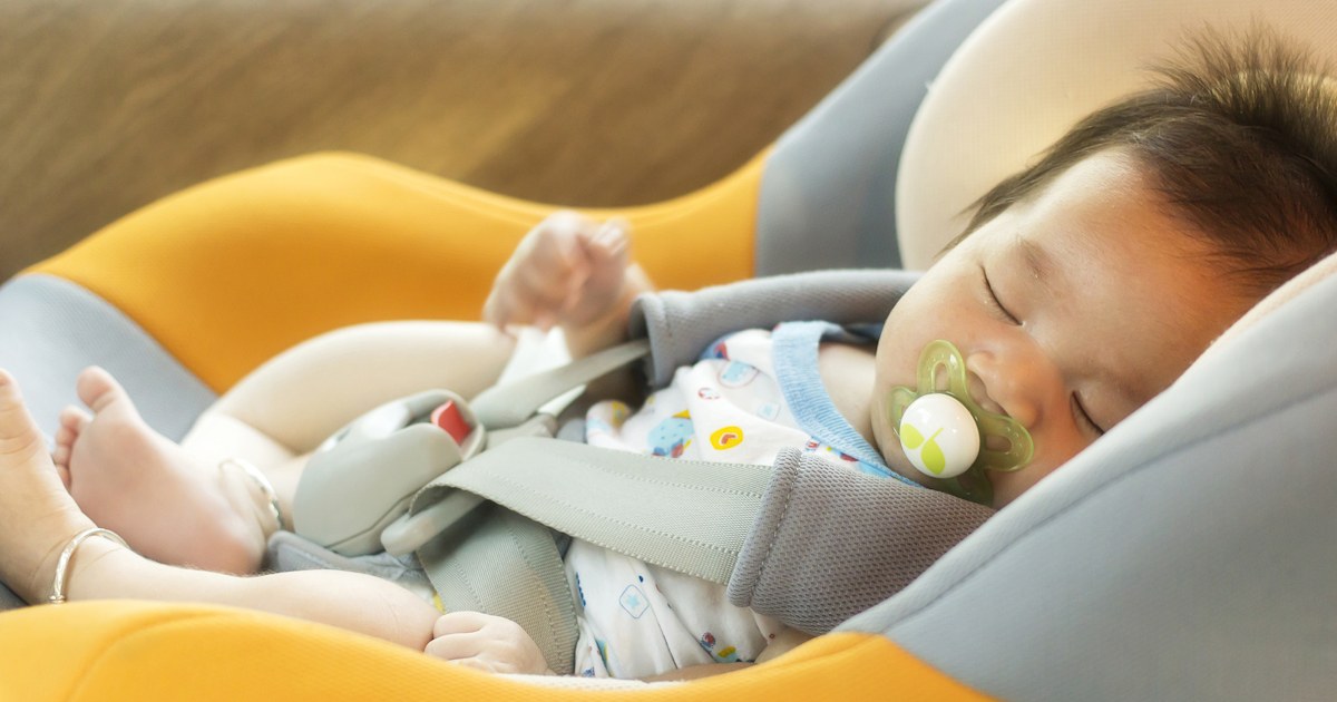 AAP: Using the Car Seat for Sleep When Not Traveling Can Be Fatal