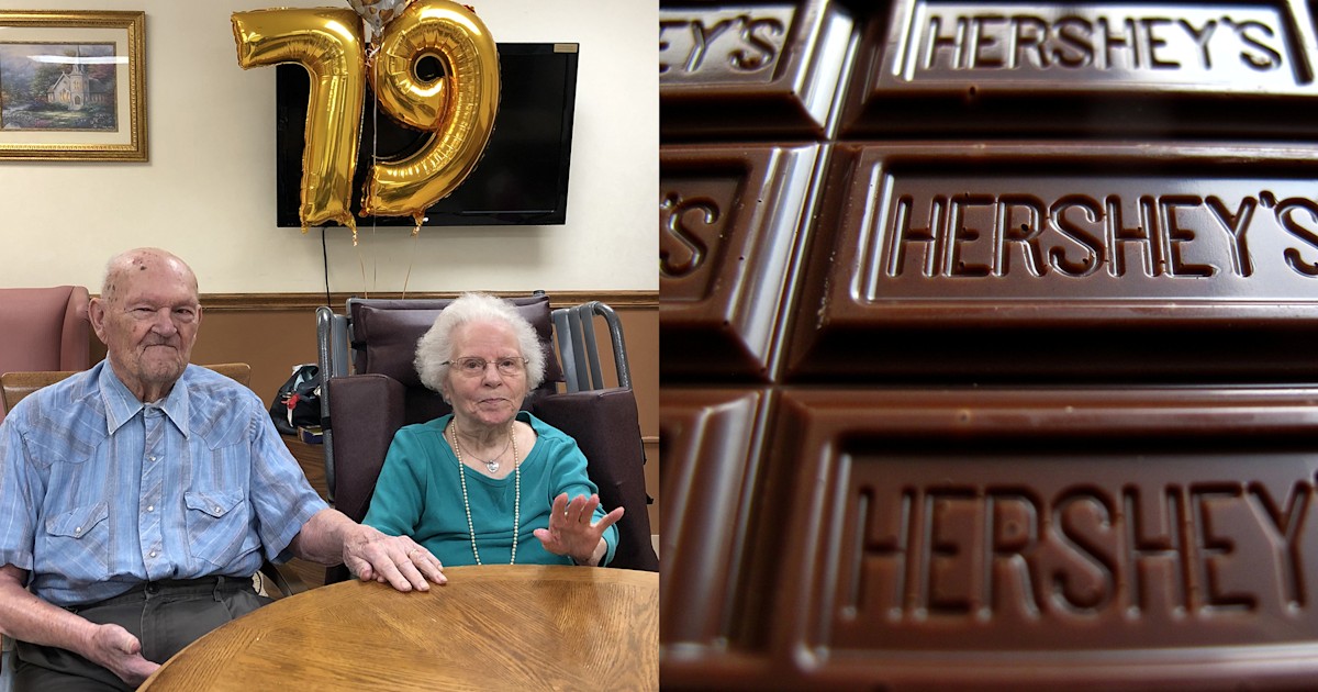 Couple credits love of chocolate as the secret to their 79year marriage