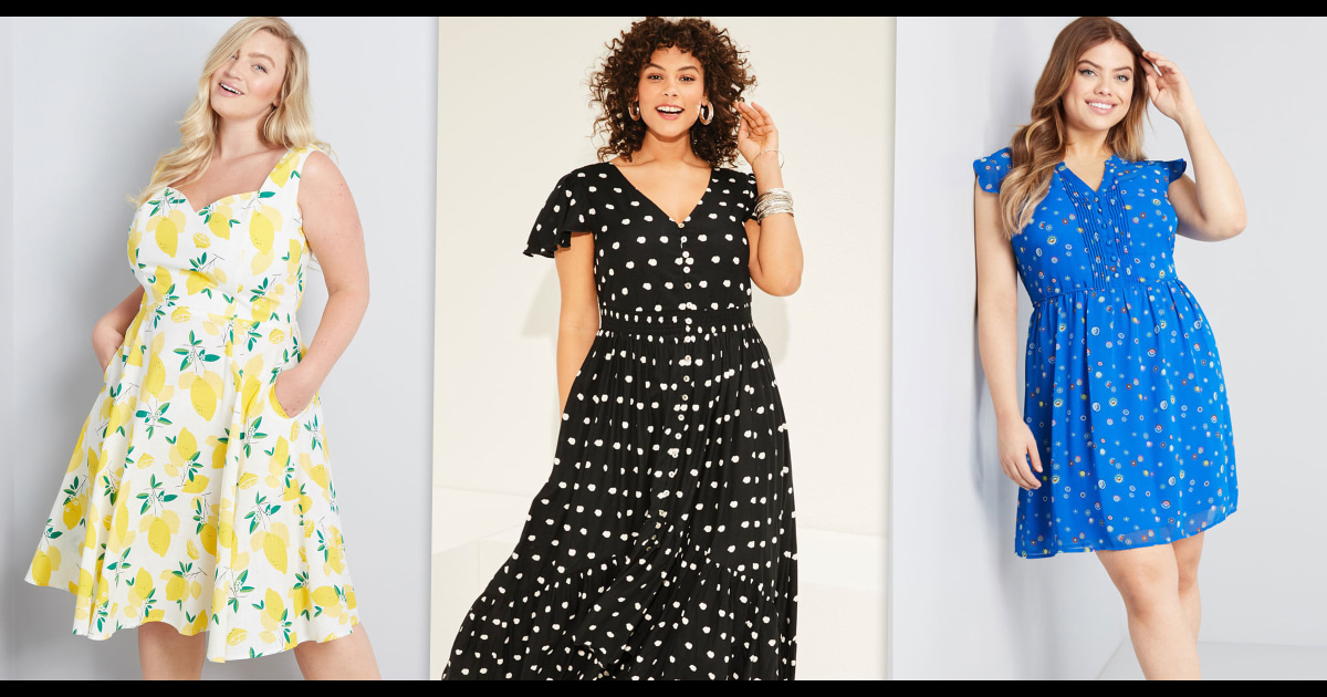 long plus size sundresses