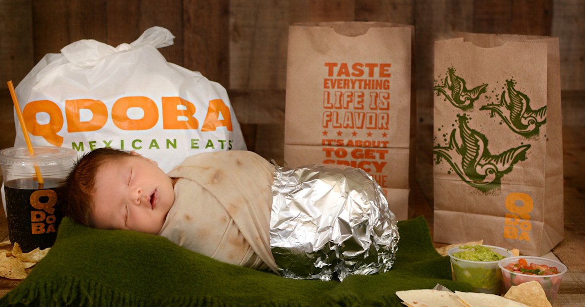 Burritoloving couple newborn with adorable photoshoot