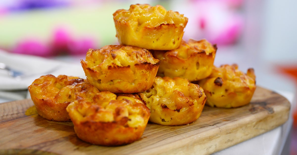 Healthy kid-friendly recipes: Mac & cheese muffins, pancakes and cookies