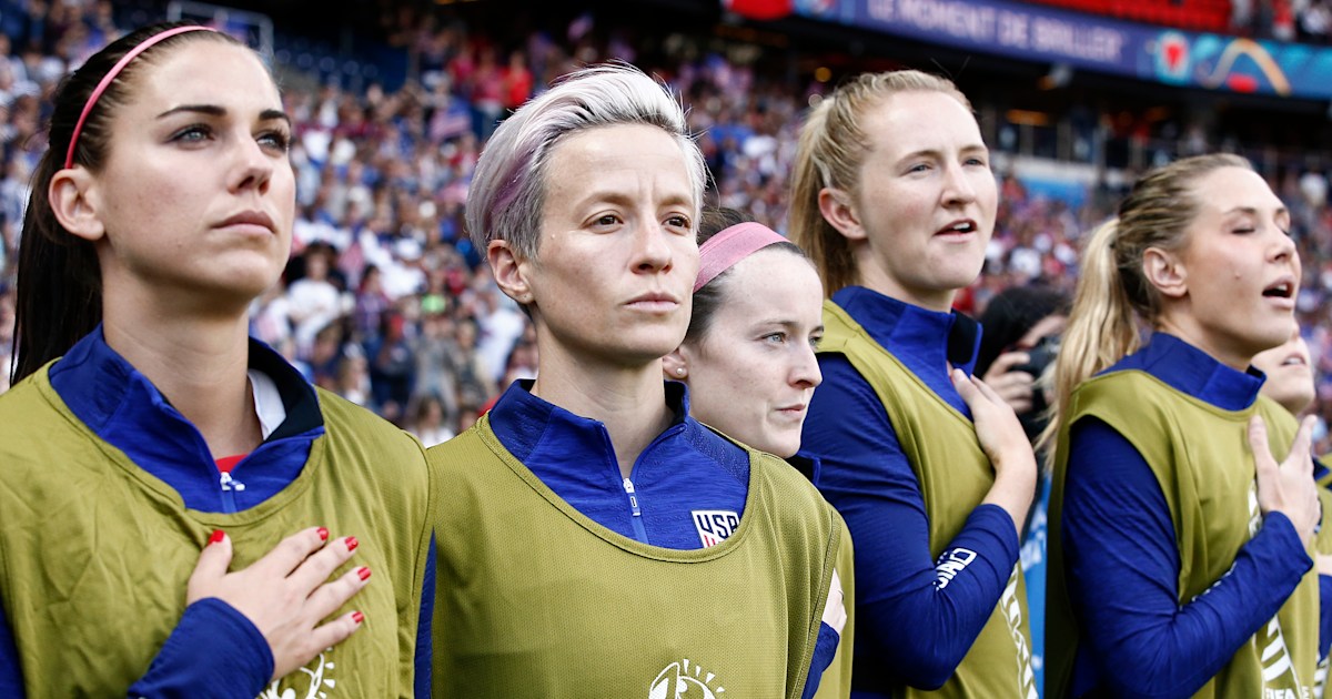 Megan Rapinoe won't participate in national anthem during World Cup