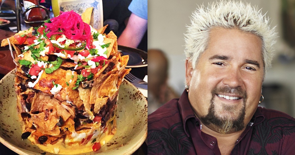 Guy Fieri’s ‘Trash Can Nachos’ are making the gag