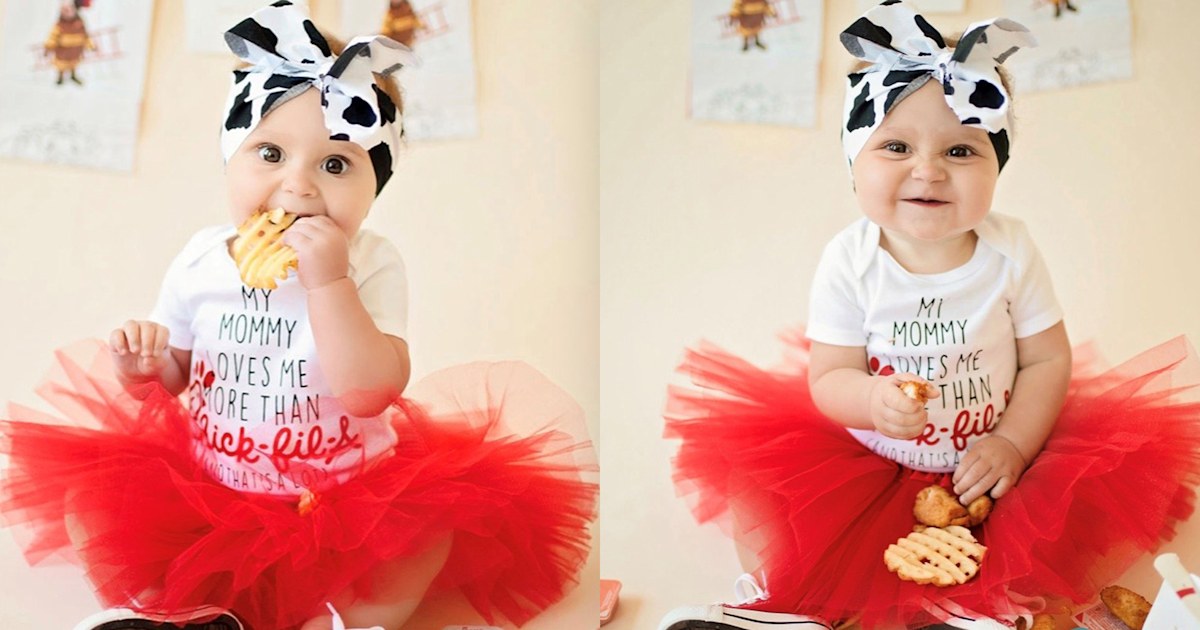 Chick fil a baby outfit clearance