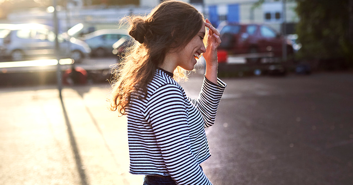 Striped Monogram Pocket T-Shirt Dress - Women - Ready-to-Wear