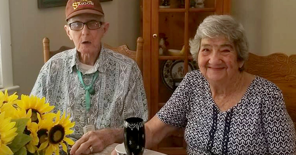 Couple married for 71 years die exactly 12 hours apart