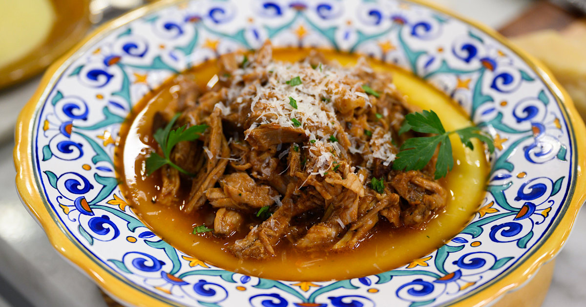 Italian Pulled Pork and Polenta Recipe