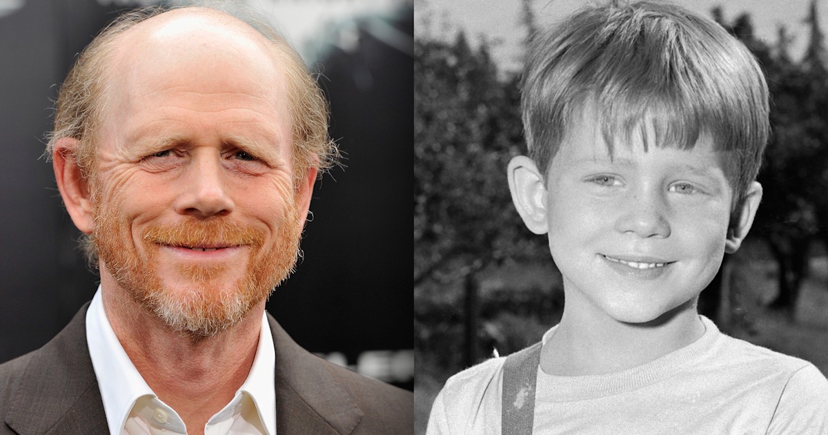 Ron Howard reenacts moment from 'The Andy Griffith Show' opening credits