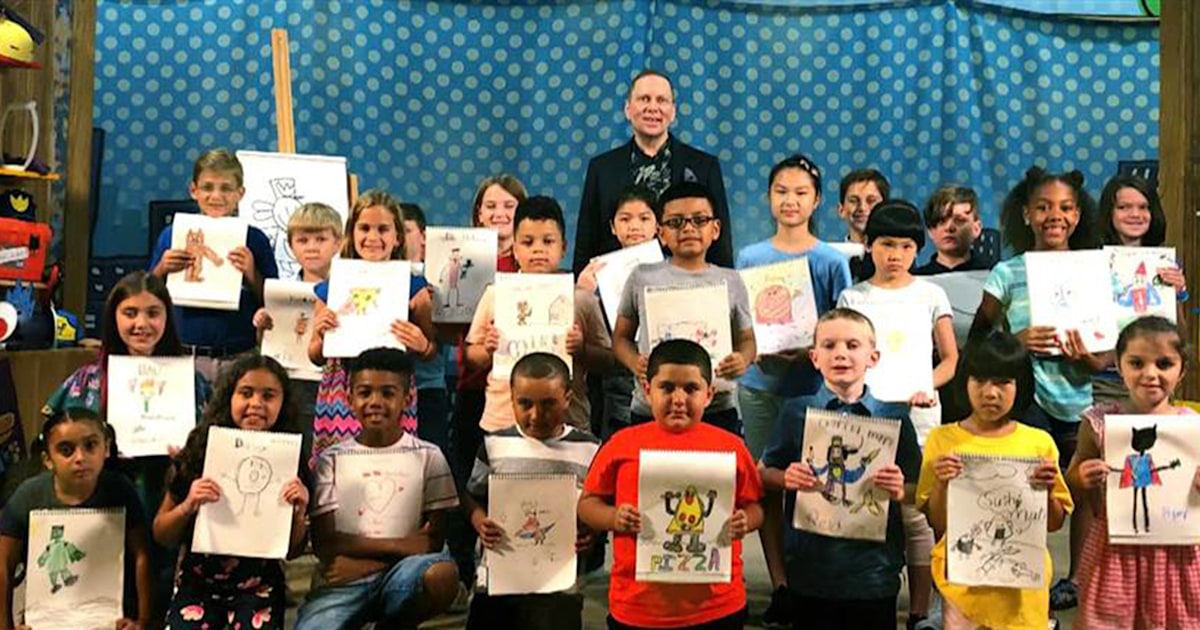Author Dav Pilkey on getting kids excited about reading and art