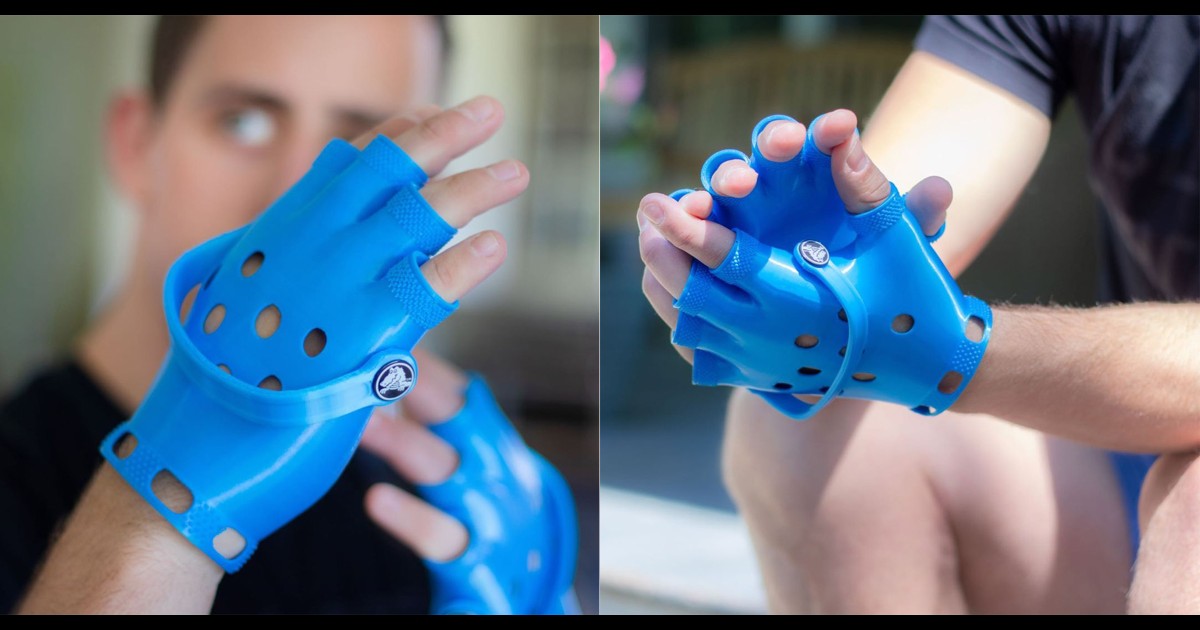 These Unofficial Crocs Gloves Are A Viral Hit