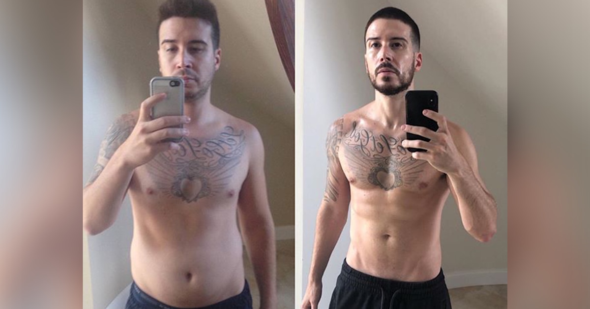 Vinny Guadagnino Shares Before & After Pics After Jersey 