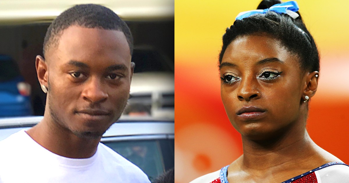 Brother of Simone Biles rushed by victim's mother in court ...