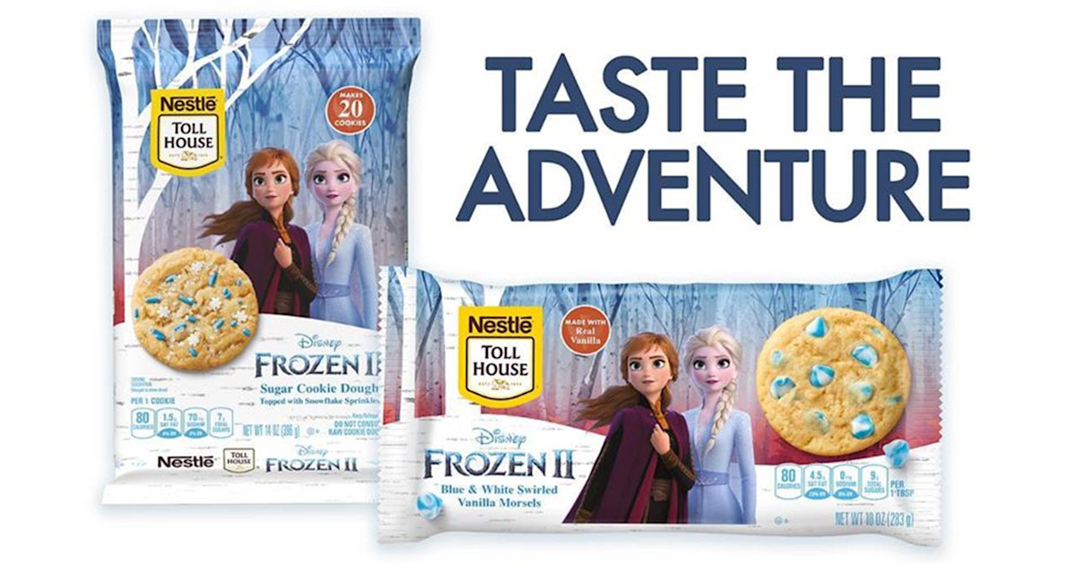 Nestlé just released ‘Frozen 2’-themed cookie dough and morsels