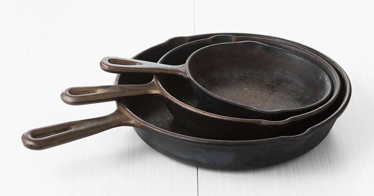 How to fix a cast-iron pan with rust spots, burned food, scratches and more