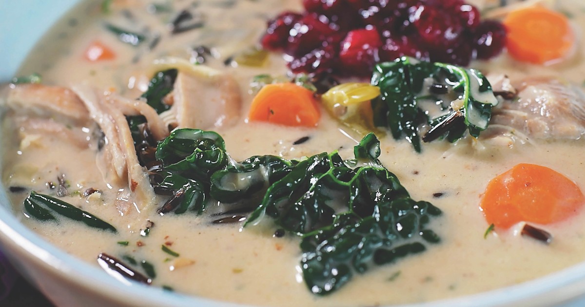 Chicken Wild Rice Soup - Culinary Hill