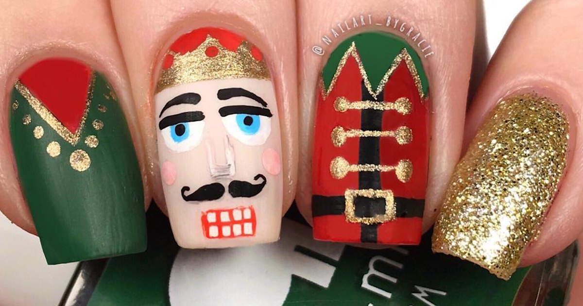 Holiday nails 2019 15 Christmas nails designs to try