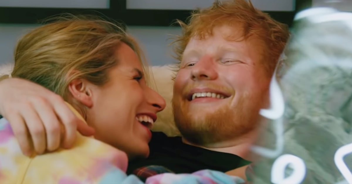 Ed Sheeran and wife Cherry Seaborn star in music video together photo picture