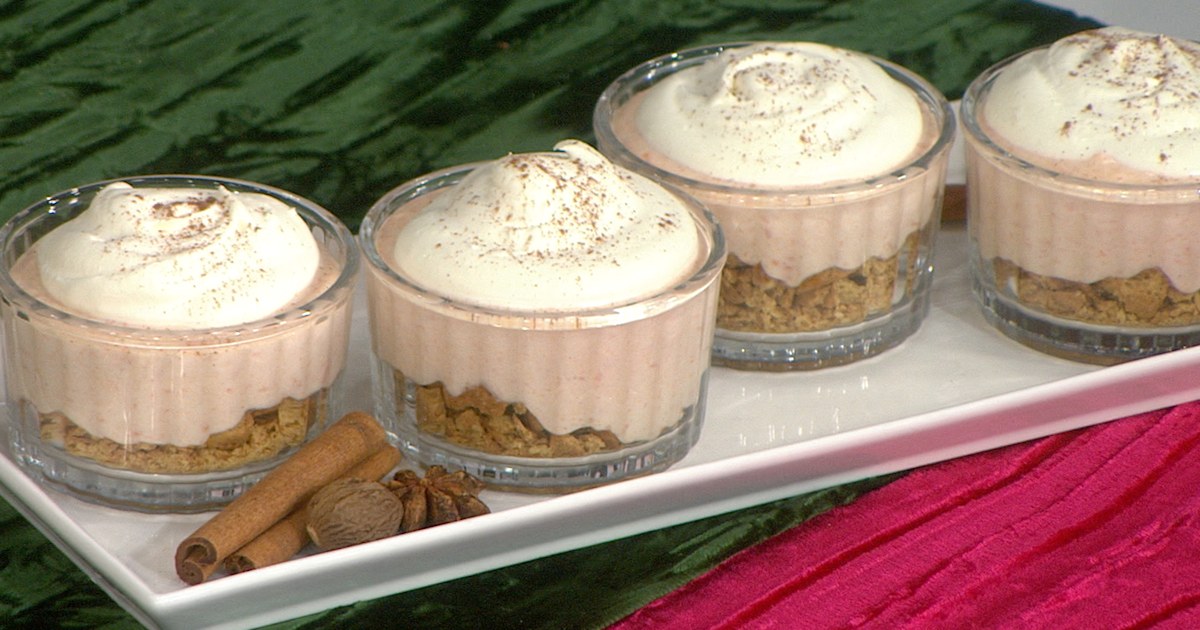 Mini NoBake Sweet Potato Cheesecakes Recipe