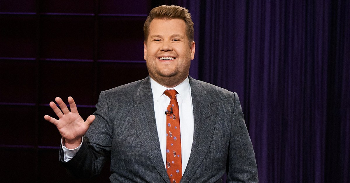 James Corden says he wears Spanx under his suits on 'The Late Late Show'