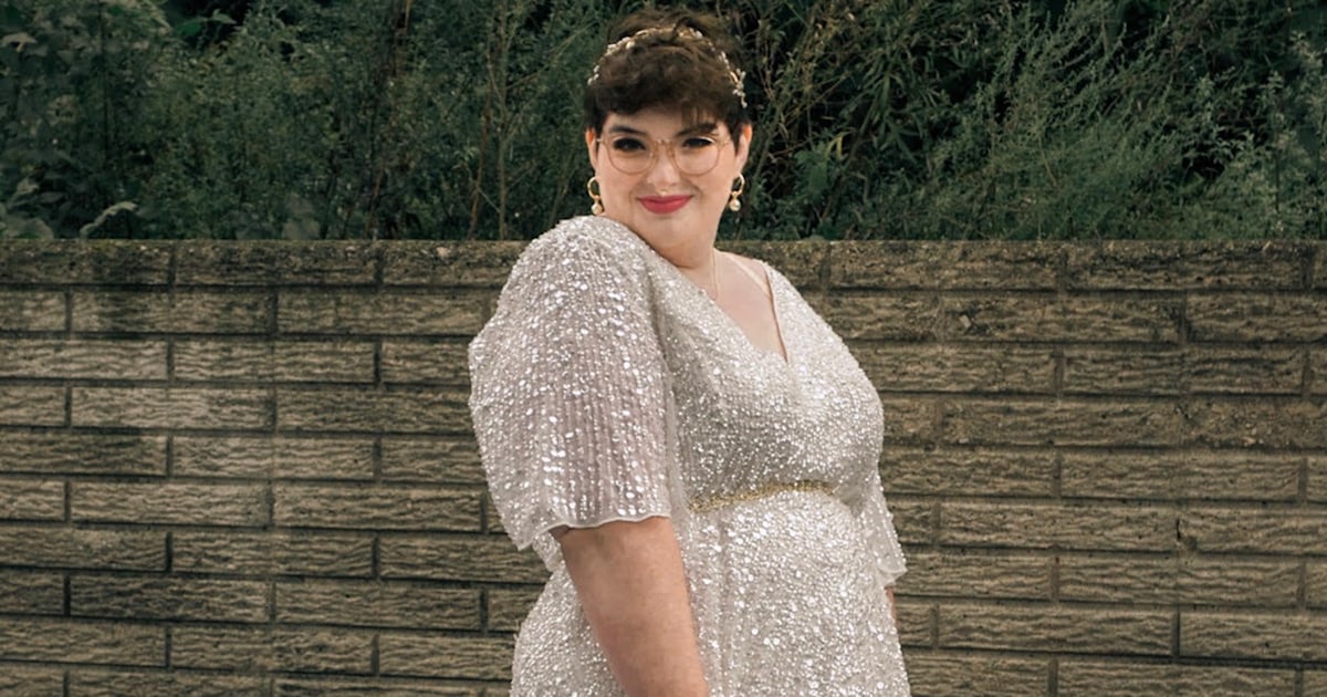 Bride uses ASOS' new size-inclusive technology to find wedding dress