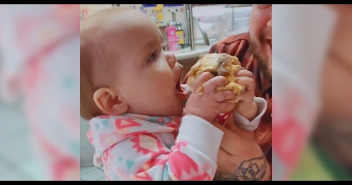 See Baby S Hilarious Reaction To First Taste Of Ice Cream Ice cream has been a popular treat for hundreds of years but has only become commonplace since the widespread use of refrigeration. first taste of ice cream