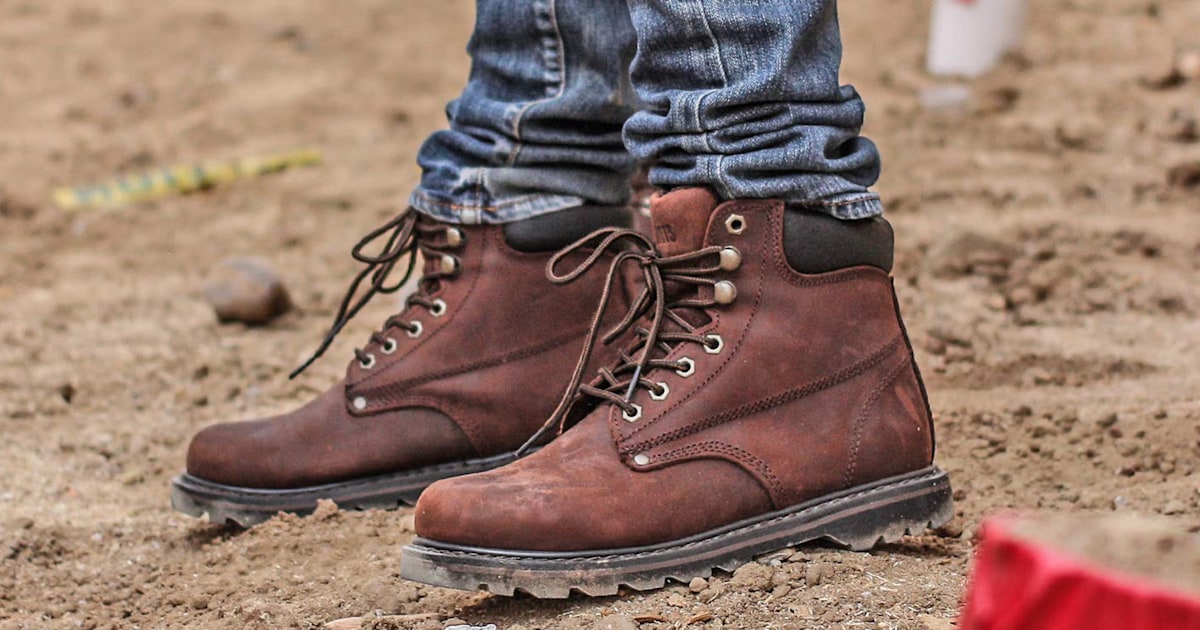 Good leather sales work boots