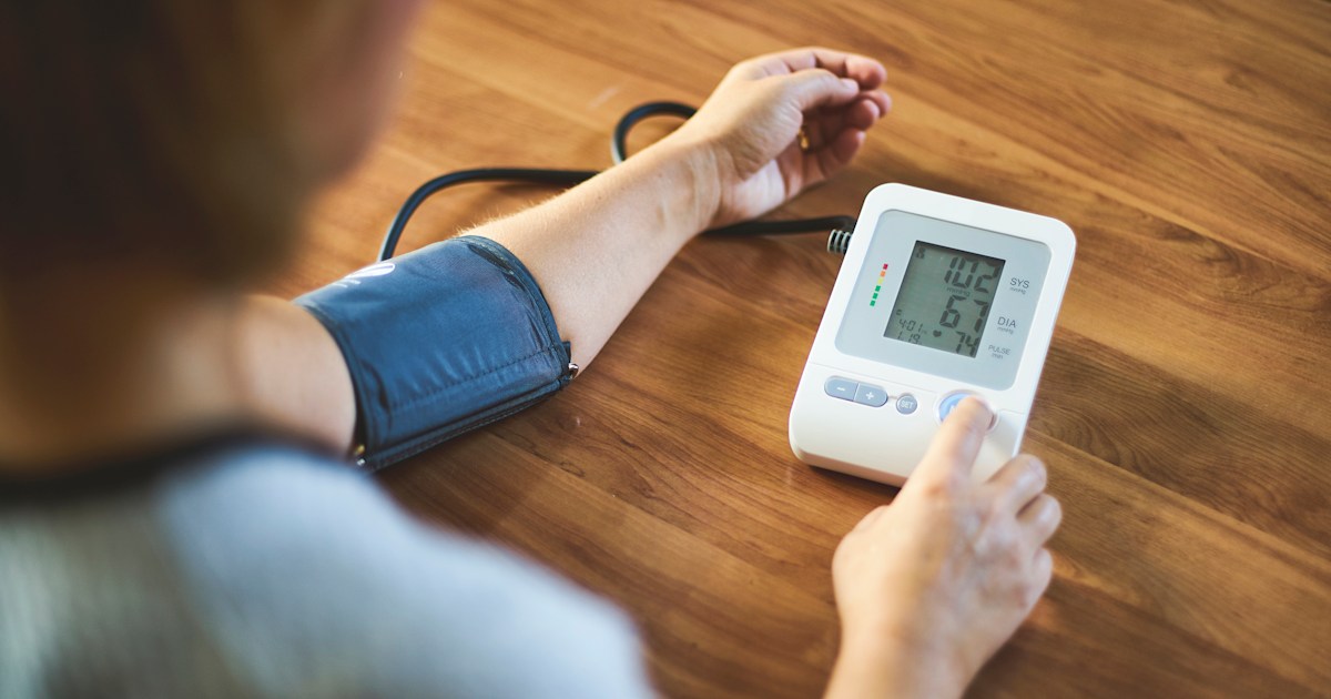 What is the normal range for blood pressure reading