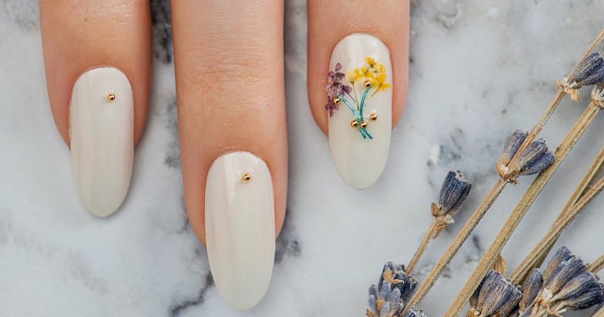 Easy Flower🌼 Nail Art with Nail Polish ( Learn all 5 designs in 2  minutes😮 ) - YouTube