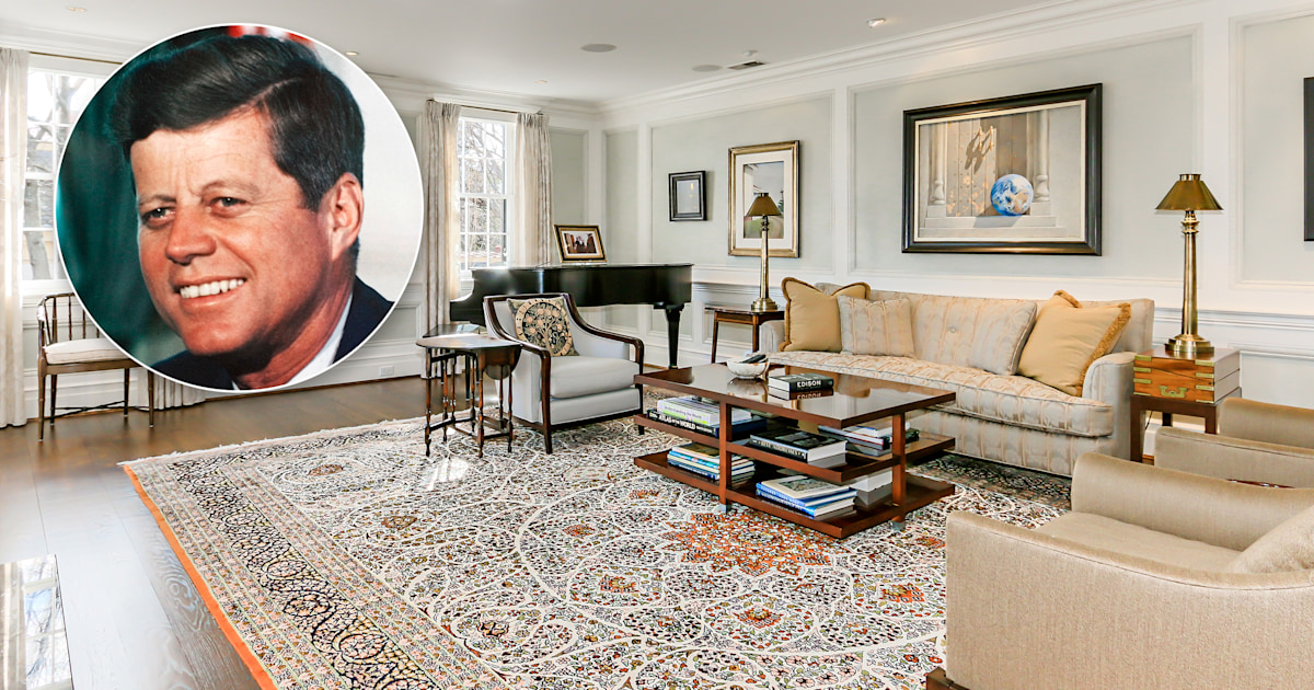 John F. Kennedy's D.C. home hits the market — see the pics!