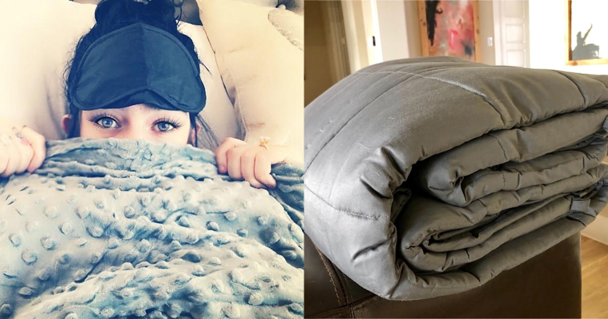 The most popular weighted blanket on Amazon is on sale