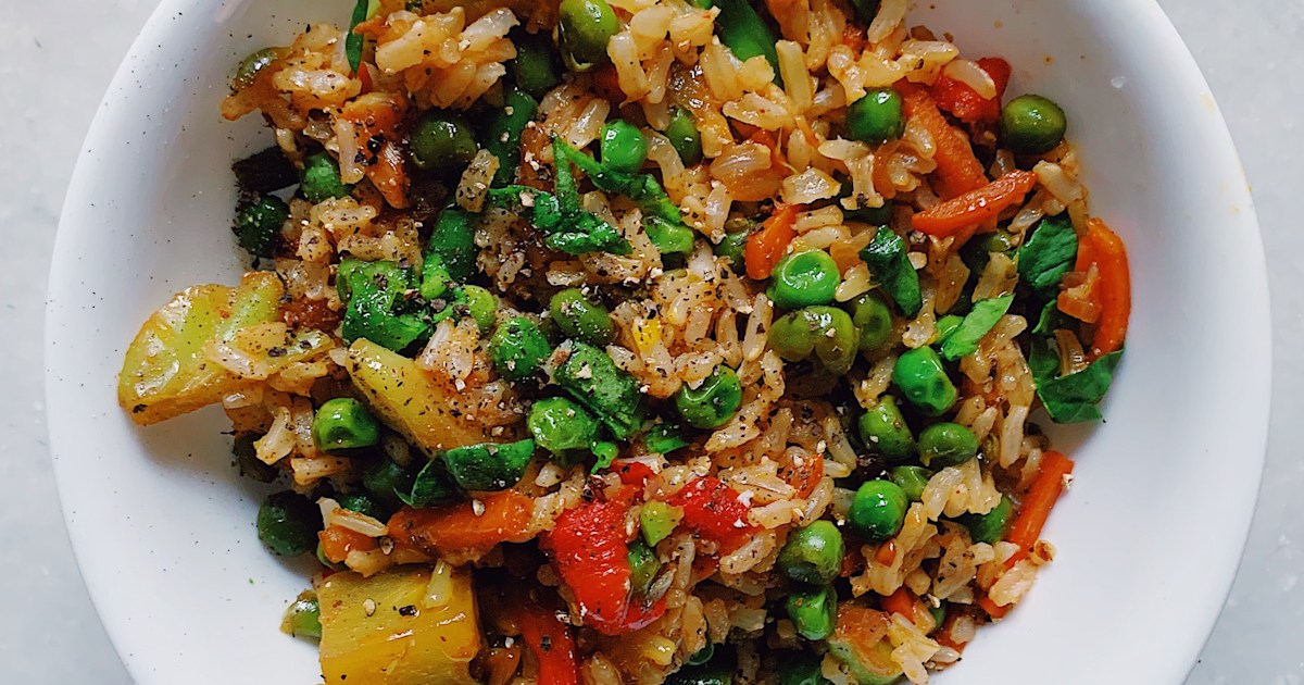 OnePot Rice with Veggies Recipe