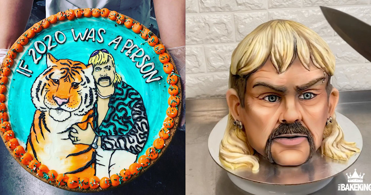 Love ‘Tiger King’? These Joe Exotic cakes are taking over social media