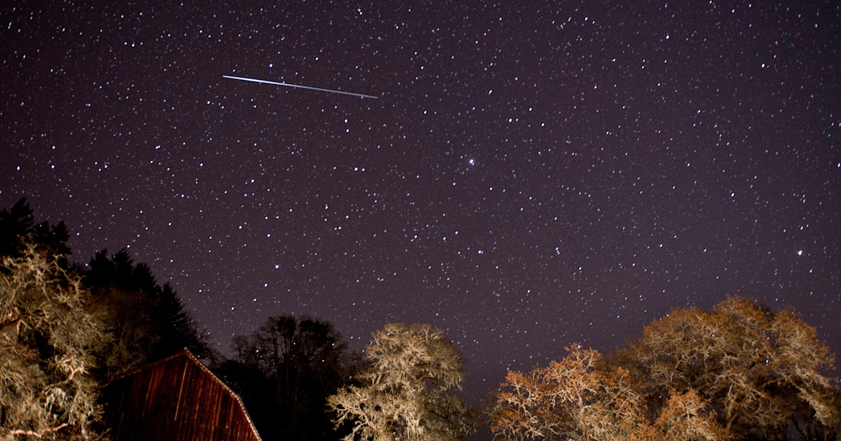 Lyrid meteor clearance shower 2020