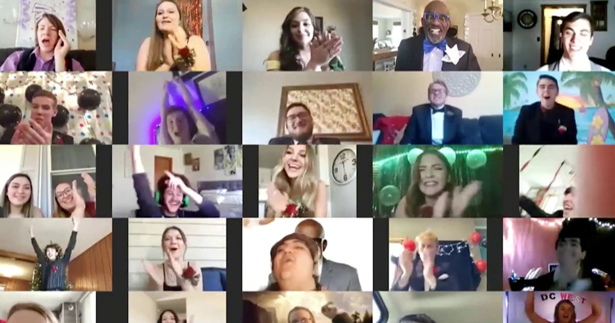 Al Roker throws a virtual prom for high school seniors