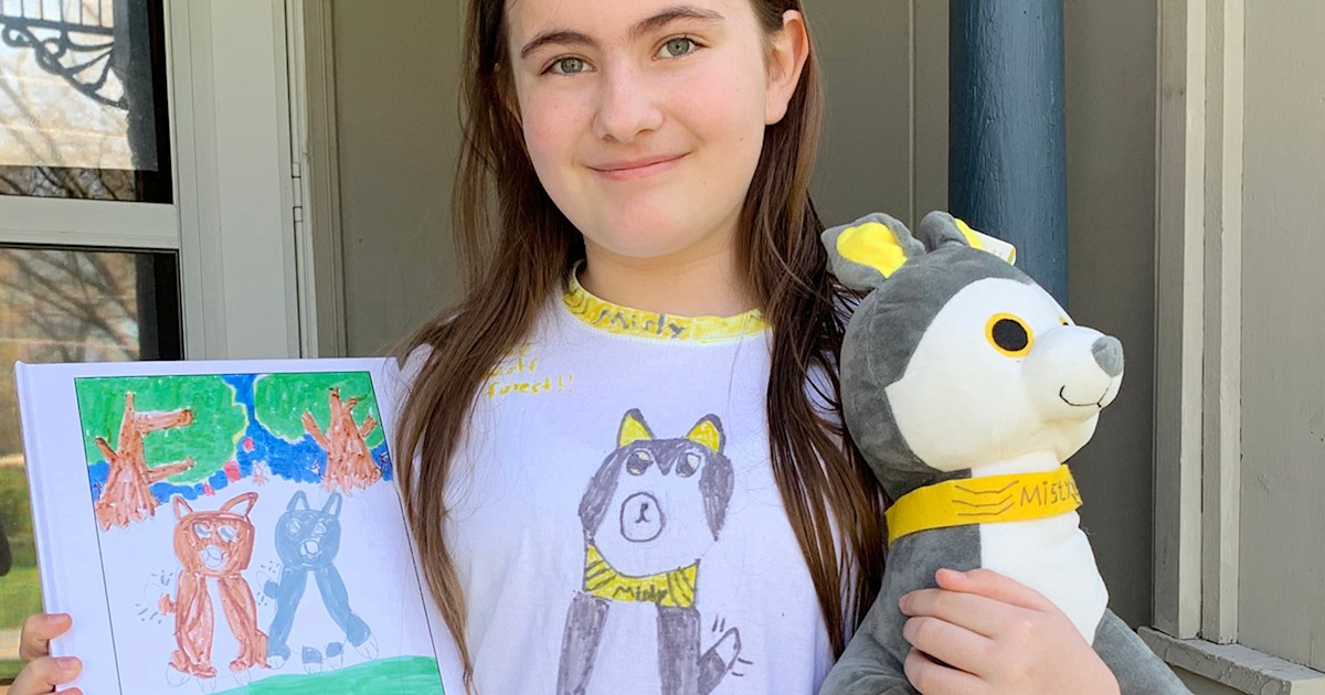 Grade school teacher turns student art into stuffed animals