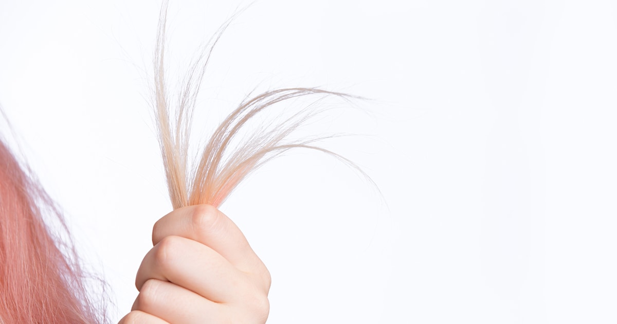 How to remove split ends at home