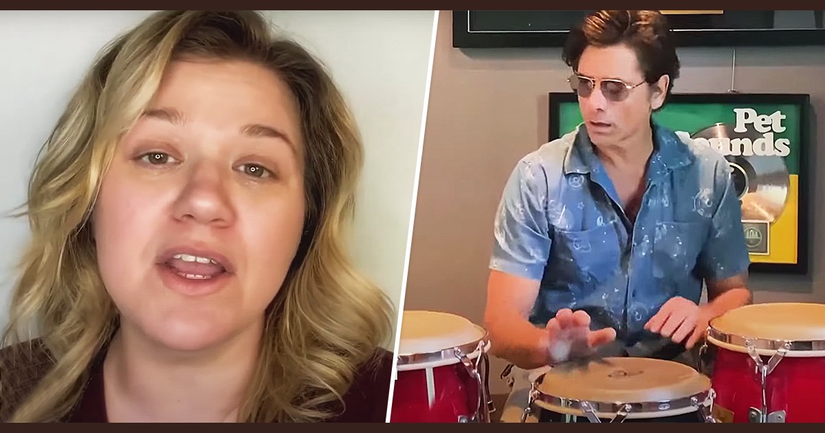 Kelly Clarkson and John Stamos cover Beach Boys' 'Kokomo' in 'Kellyoke'