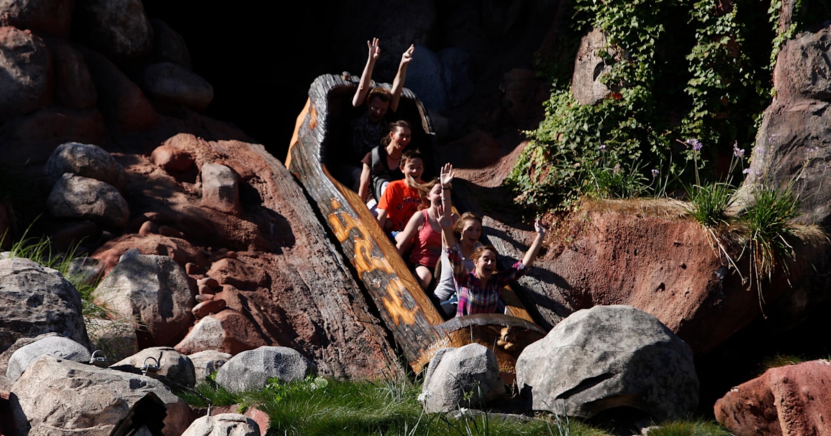Splash Mountain boat partially sinks during ride at Disney World